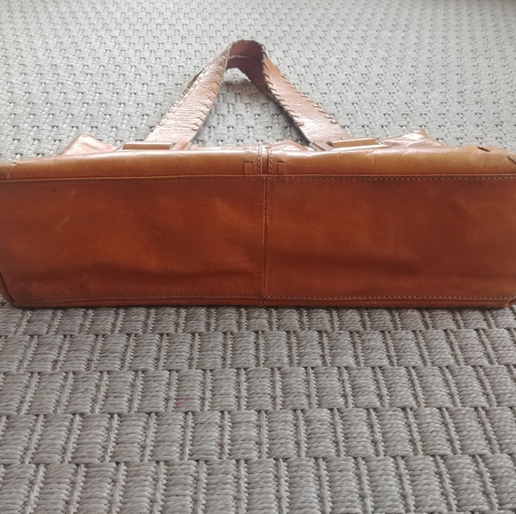 EUC Franklin Covey Camel Colored Leather Purse - Picture 3 of 7